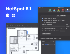 NetSpot 5.1 for macOS and Windows