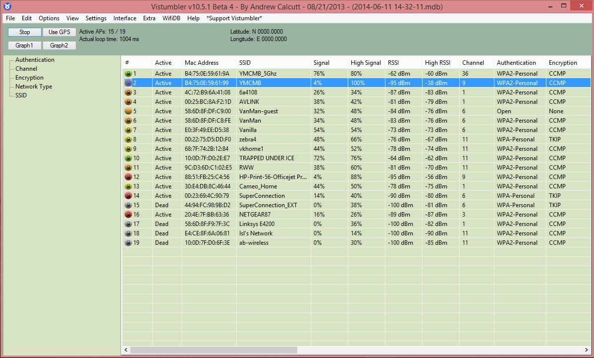 wifi analyzer windows 7