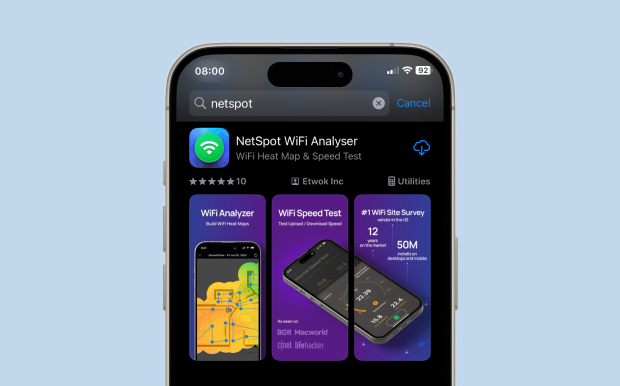 Download NetSpot for iOS