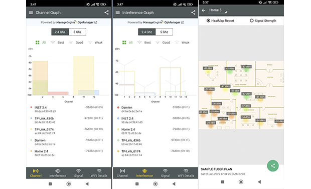 WiFi Analyzer and Surveyor